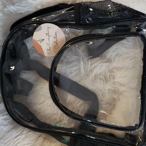 NWT Clear concert going backpack